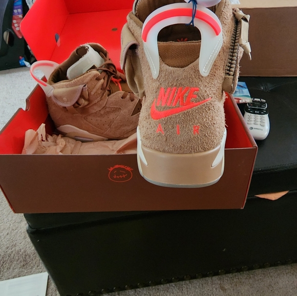 Nike air jordan retro vi travis scott sz 13 - Picture 3 of 5